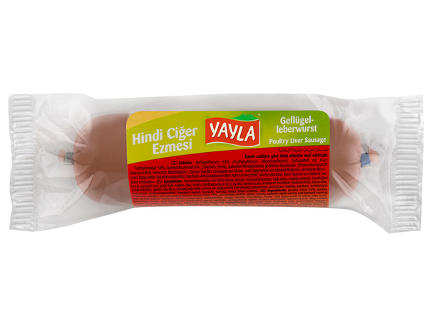 Yayla Geflügelleberwurst - Hindi Ciger Ezmesi 125g