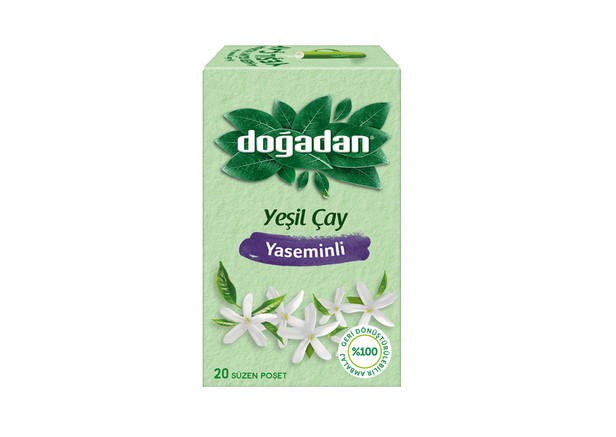 Dogadan Grüner Tee mit Jasmin - Yesil Cay Yaseminli 34g