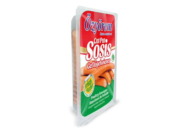 Özyörem Geflügel Knackwurst - Çat Pat Sosis 800g