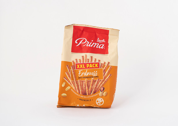 Prima XXL Erdnuss - %28 Fıstık Dolgulu Çubuk Kraker 230gr