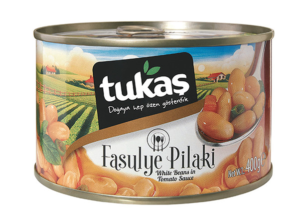 Tukas Gekochte Weiße Bohnen - Fasulye Pilaki 400g