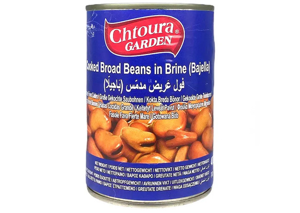 Chtoura Garden Bohnen Bajella - gekochte Fava Bohnen 400g