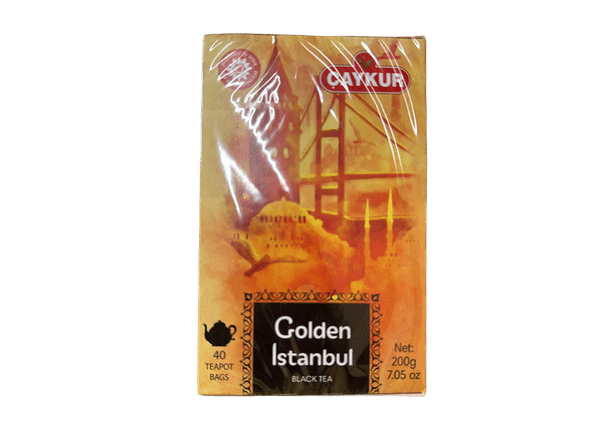 Çaykur Golden İstanbul Siyah Çay 40 Süzen Poşet (200 gr)