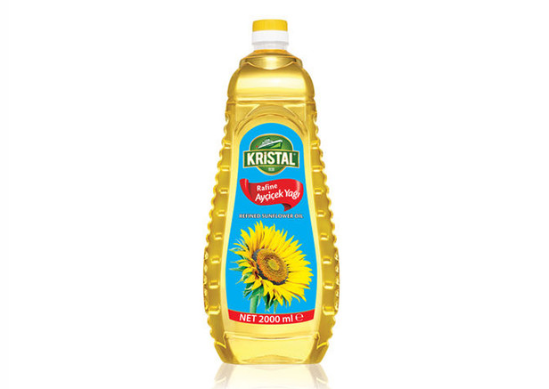 Kristal Raffiniertes Sonnenblumenöl - Rafine Ayçiçeği Yağı 2L