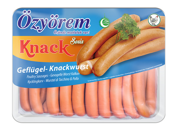 Özyörem Geflügel-Knackwurst - Knack Sosis 600g