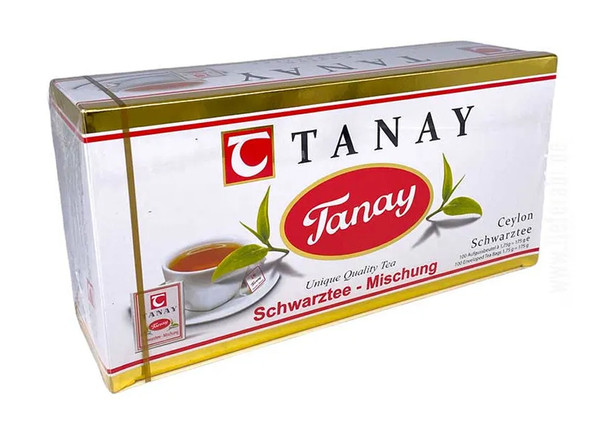 Tanay Ceylon Schwarzer Tee Teebeutel 100er 175g