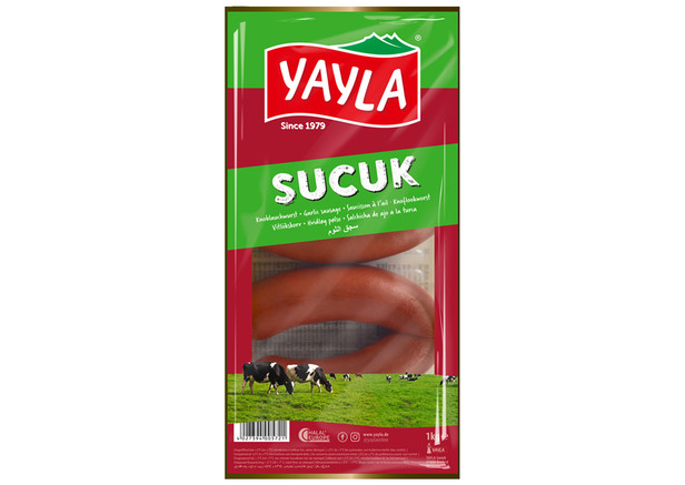 Yayla Knoblauchwurst - Sucuk 1kg