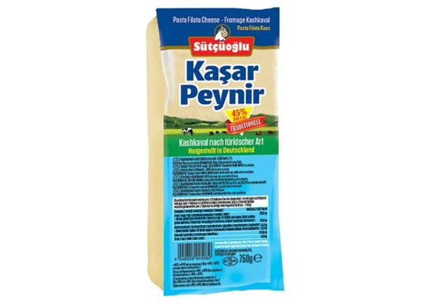 Sütcüoglu Kashkaval Schnittkäse - Kasar Peyniri 750g