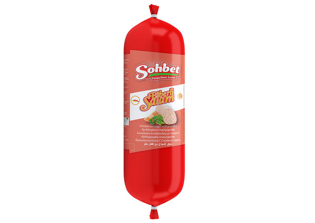 Sohbet Geflügelfleischwurst mit Paprika - Biberli Salam 500g