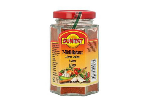 Suntat 7-Sorten Gewürze - 7 Türlü Baharat 75g Glas