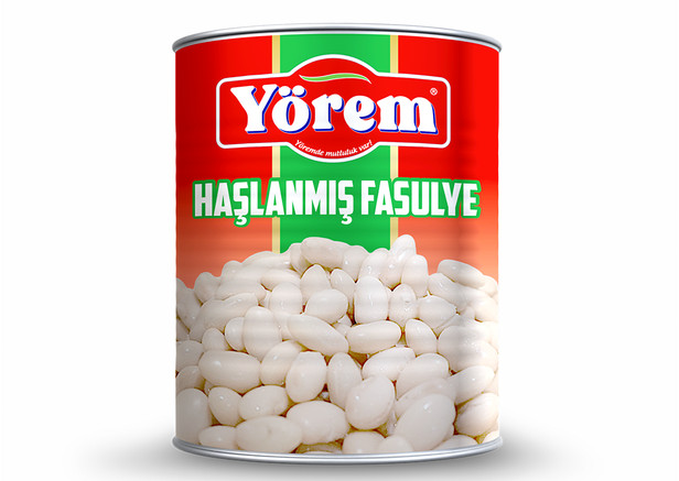 Yörem Gekochte weiße Bohnen - Haslanmıs Fasulye 400g