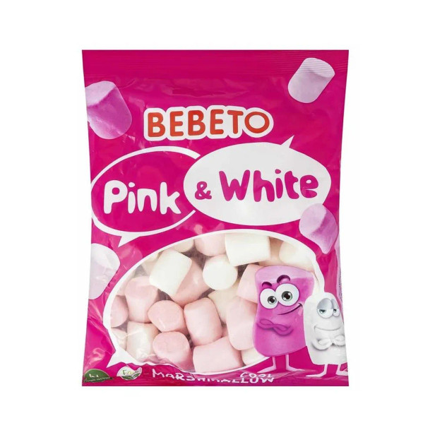 Bebeto Pink & White Marshmallow 135g
