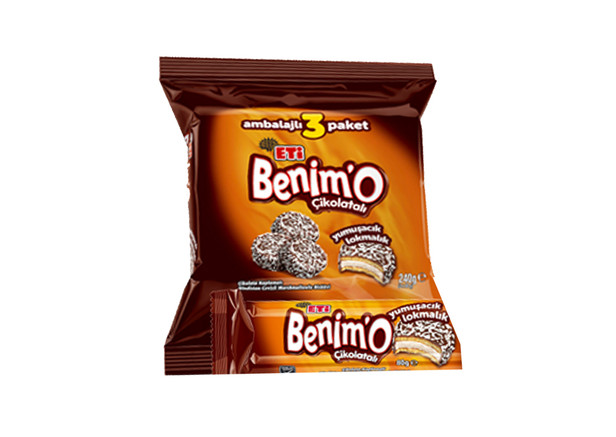 ETI Benimo Schokokekse mit Schaumfüllung 3er Pack 231g