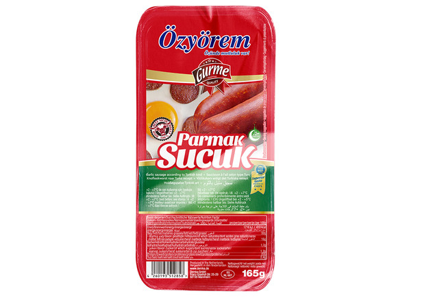 Özyörem Knoblauchwurst - Parmak Sucuk 165g