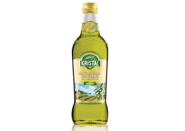 Kristal Natives Olivenöl - Sızma Zeytinyağı 1L Cam-Sarı