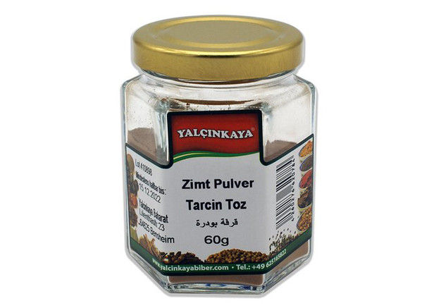 Yalcinkaya Zimt (Pulver) - Tarcin Toz 60g