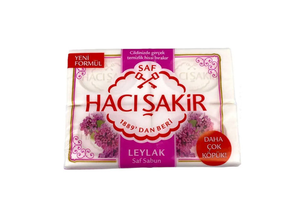 Haci Sakir Stückseife - Leylak Saf Sabun 600g