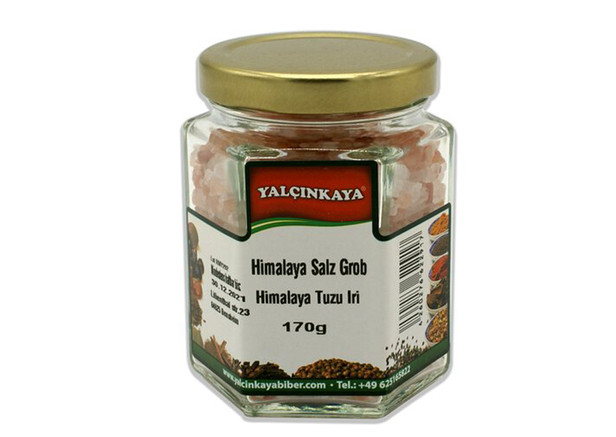 Yalcinkaya Himalaya Kristallsalz (Grob) - Himalaya Tuzu İri 170g