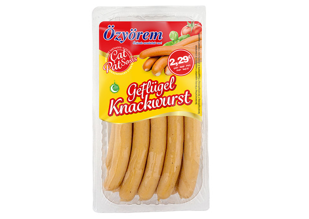 Özyörem Geflügel Knackwurst - Çat Pat Sosis 400g