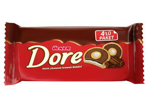 Ülker Dore Sütlü Kremali Cikolatali Bisküvi 228g