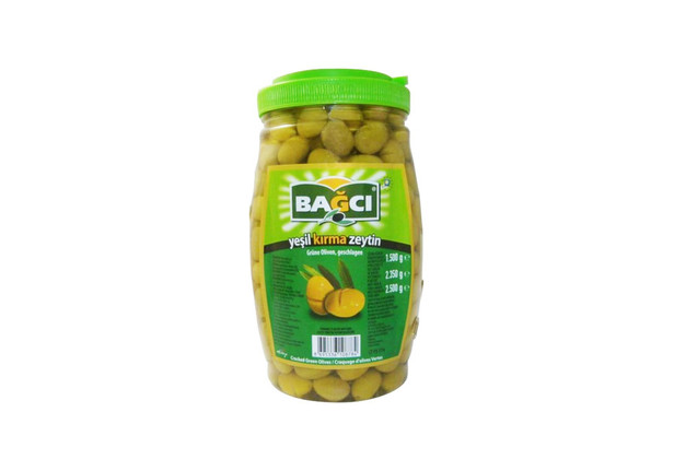 Bağcı Grüne Oliven geschlagen - Bagci Yeşil Zeytin Kırma  1500gr
