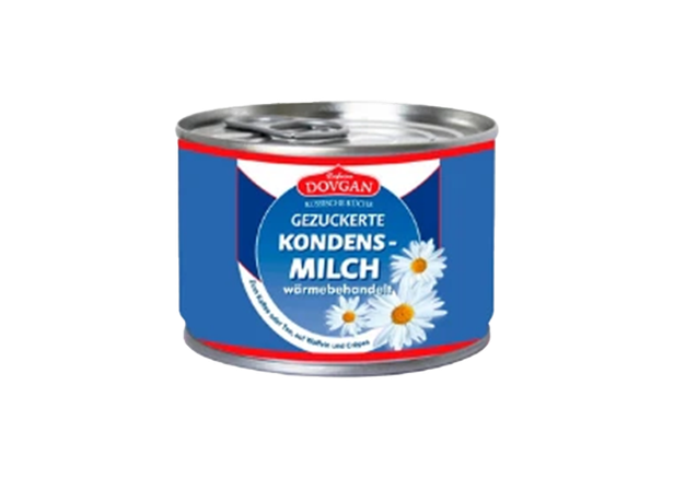 Dovgan tatlı yoğunlaştırılmış süt - Gezuckerte Kondensmilch 90 g