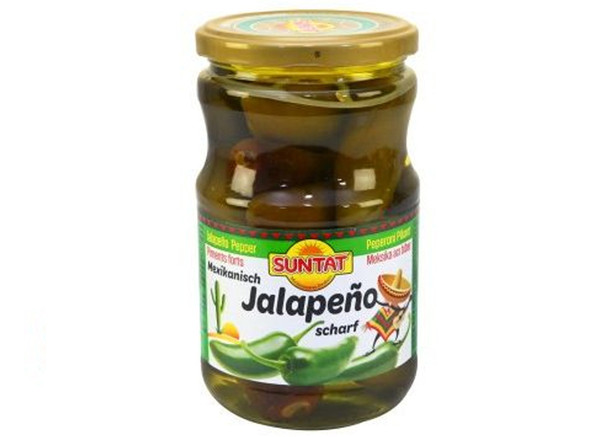 Suntat Jalapeno Peperoni - Meksika Aci Bib. Tur. tüm 720ml