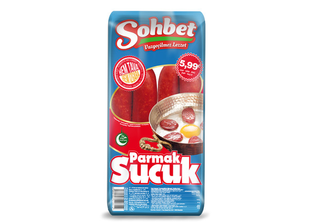 Sohbet Knoblauchwurst - Parmak Sucuk 1000g