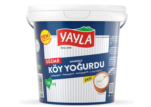 Yayla Köy Sahne-JOGHURT (10% FETT) - Yogurt Köy 1kg