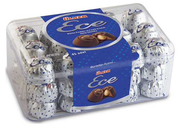Ülker Ece Findikli ve Kremali Ikramlik Cikolata 455g