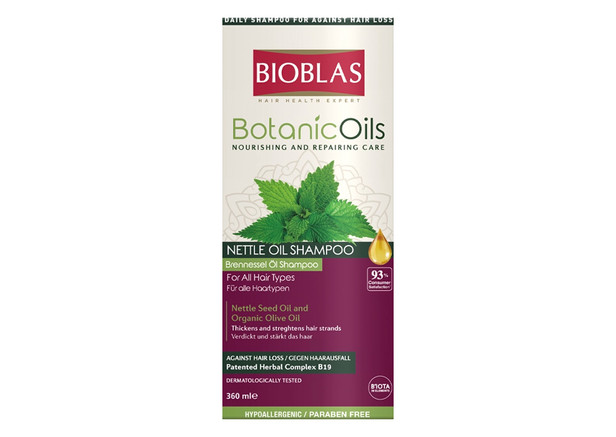 Bioblas Botanic Oils Collage Anti-Haarausfall - Keratin Sampuan 360ml