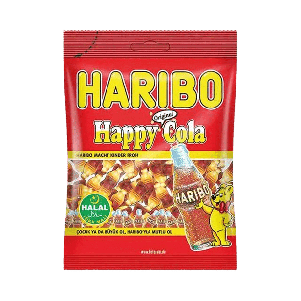 Haribo Happy Cola Halal Original Aroma 100g