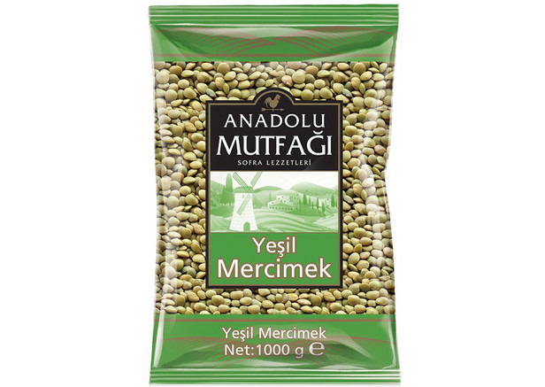 Anadolu Mutfagi Grüne Linsen - Yesil Mercimek 1kg