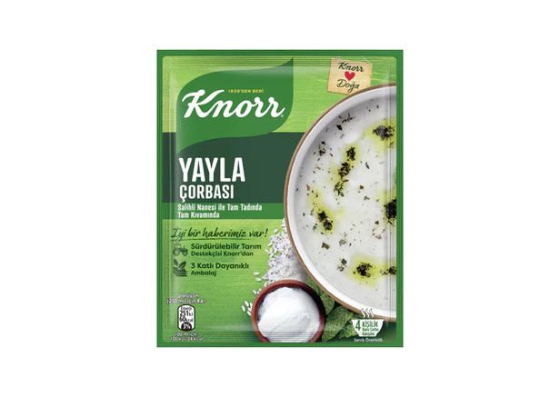 Knorr Suppe mit Reis, Joghurt u. Minze - Yayla Corbasi 72g