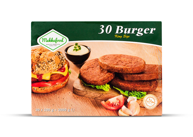 Mekkafood - King Size Burger 30*100