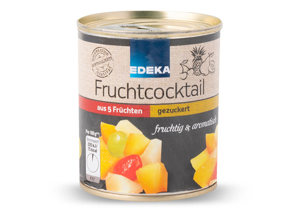 EDEKA Fruchtcocktail - Meyve Kokteyli 125 gr
