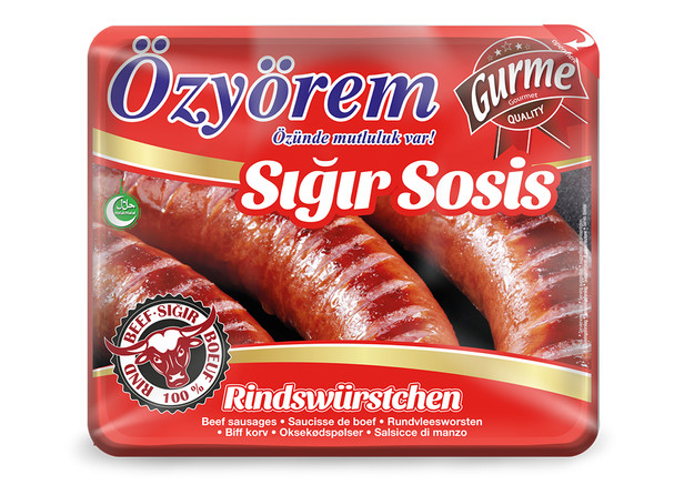 Özyörem Rindswurst - Sigir Sosis 800g