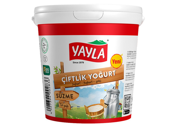 Yayla Ciftlik Joghurt - Yogurt (6% Fett) 1kg