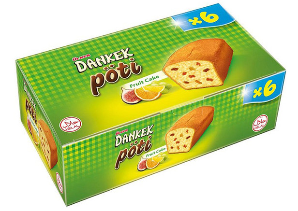 Ülker Dankek PÖTI Meyveli Kek 210g (6x35g)