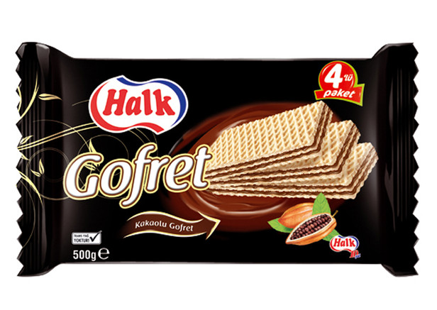 Halk Kakaolu Gofret 500g