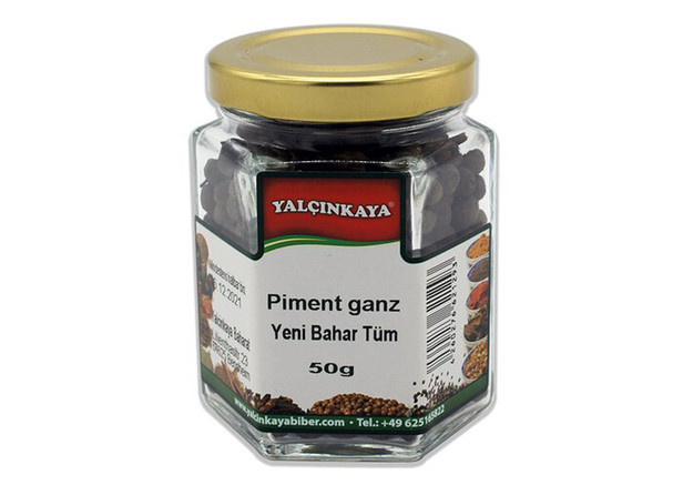 Yalcinkaya Piment (ganze Samen) - Yeni Bahar Tüm 50g