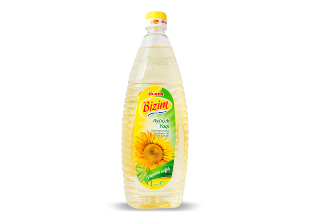 Bizim Sonnenblumen Öl - Ayçiçek Yağı 1Lt