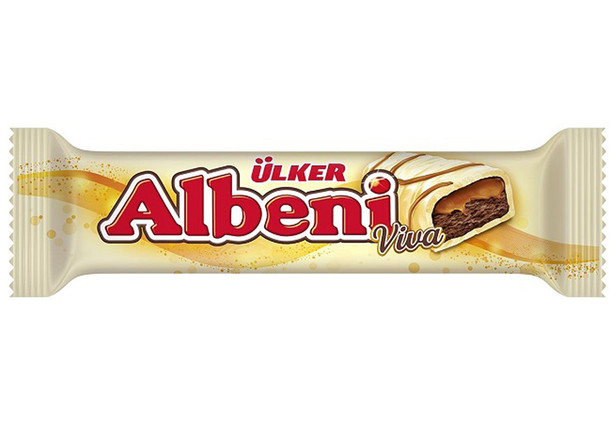Ülker Albeni Beyaz Cikolata Kaplamali Bar 36g