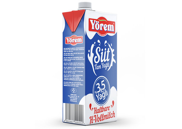 Yörem Milch - Süt 3,5% 1L