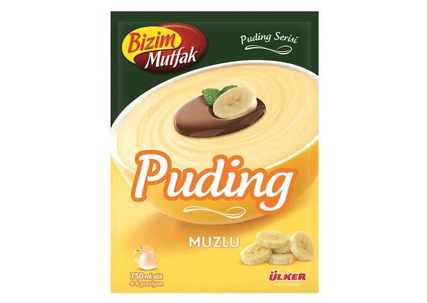 Bizim Mutfak Bananen Pudding - Muzlu Puding 125g