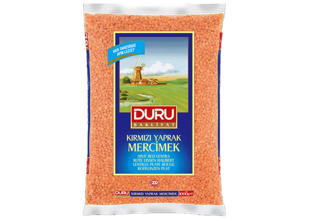 Duru Linse - Kırmızı Yaprak Mercimek 1000g