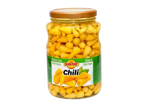 Suntat Chillies in Salzlake - Biberiye Tursu 950g Glas