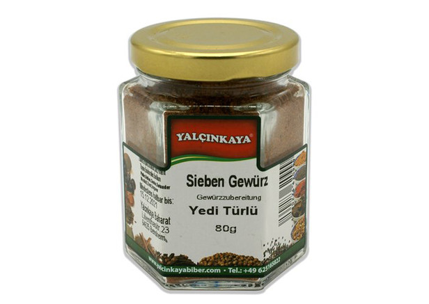 Yalcinkaya Sieben Gewürze - Yedi Türlü Baharat 80g