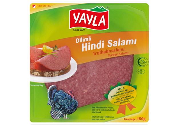 Yayla Truthahnsalami - Hindi Dilimli Salam 150g