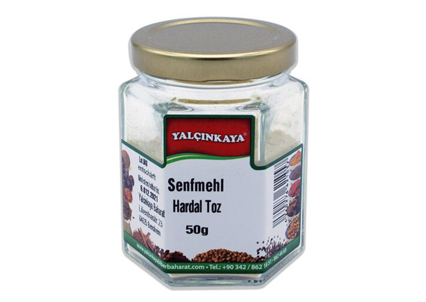 Yalcinkaya Senfmehl (Pulver) - Hardal Toz 50g